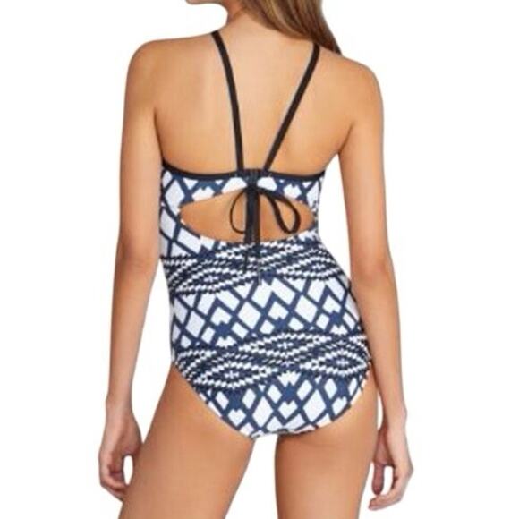 Seafolly Modern Tribe One-Piece Swimsuit DD-Cups EUC Plus Size - Picture 4 of 9
